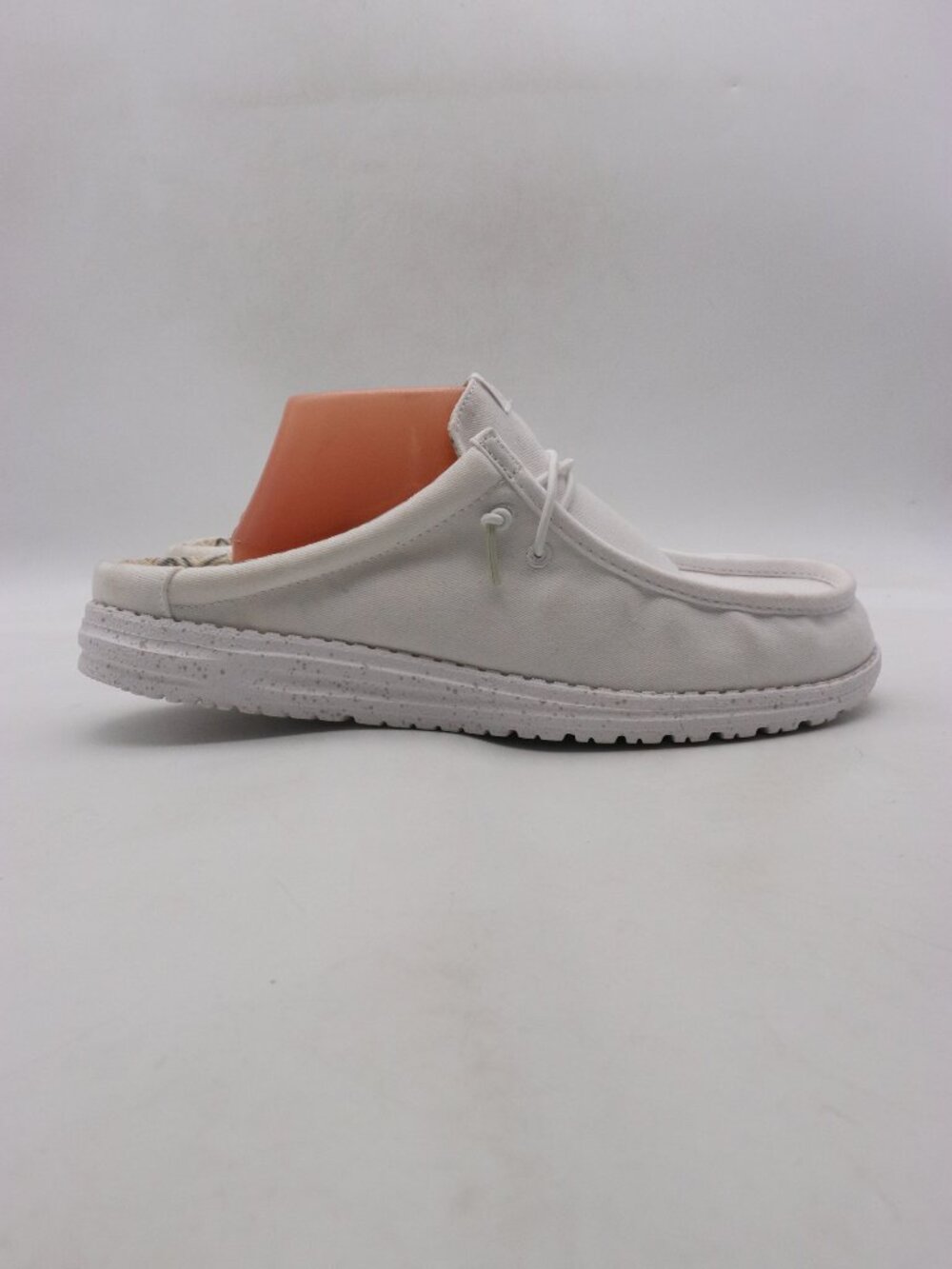 Hey Dude Wally Slip Stretch Sox Mule Shoes Men’s Size 11 White Slip On Comfort
L